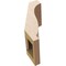 Ekena Millwork 5-inch W x 6-inch D x 10-inch H Baker Rough Cedar Woodgrain TimberThane Knee Brace, Primed BRCUR05X06X10BKRRCPR - alternate 5
